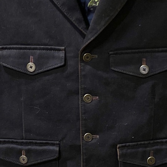 Flynt Winfield Corduroy Six Button Notch Lapel Vest - Picture 6 of 15